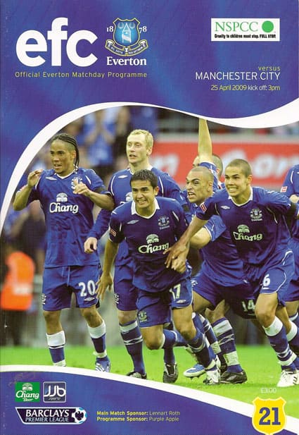 Everton FC v Manchester City FC